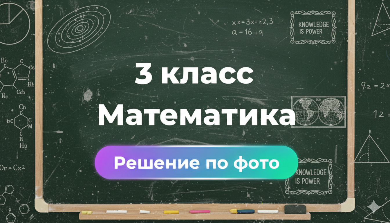 Как быстро решить задачи по Математике за 3 класс — Smartix GPT бот