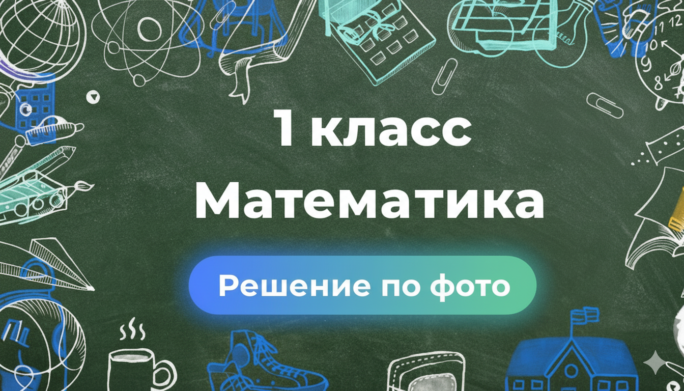ГДЗ по Математике 1 класс — решаем задачи онлайн в GPT боте Smartix